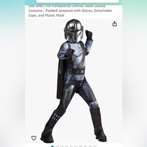 Kids Mandolorian Halloween costume size m